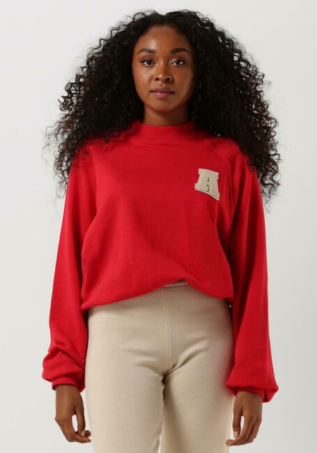 ANOTHER LABEL Pull A- SWEATER L/S en rouge - large
