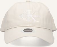 CALVIN KLEIN MONOGRAM CAP EMBRO Casquette en blanc CALVIN KLEIN MONOGRAM CAP EMBRO Casquette en blanc - medium