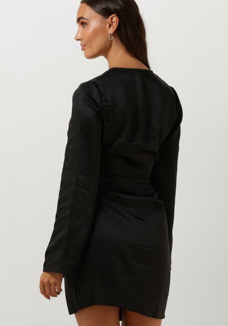Zwarte ENVII Mini jurk ENARMADILLO LS DRESS 6984 - large