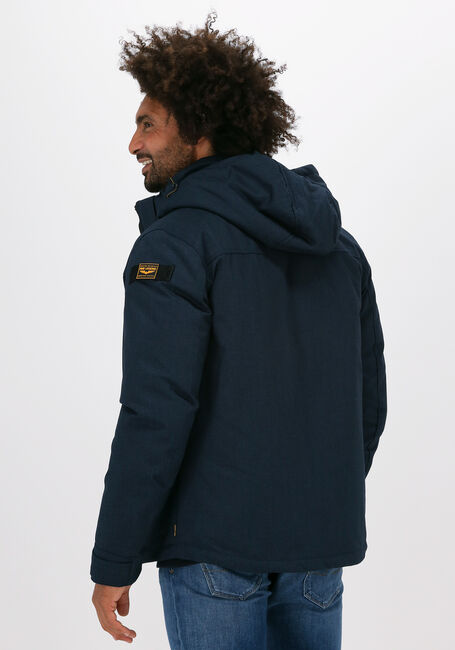 PME LEGEND Veste matelassé SEMI LONG JACKET STRATOR MELAN en bleu - large
