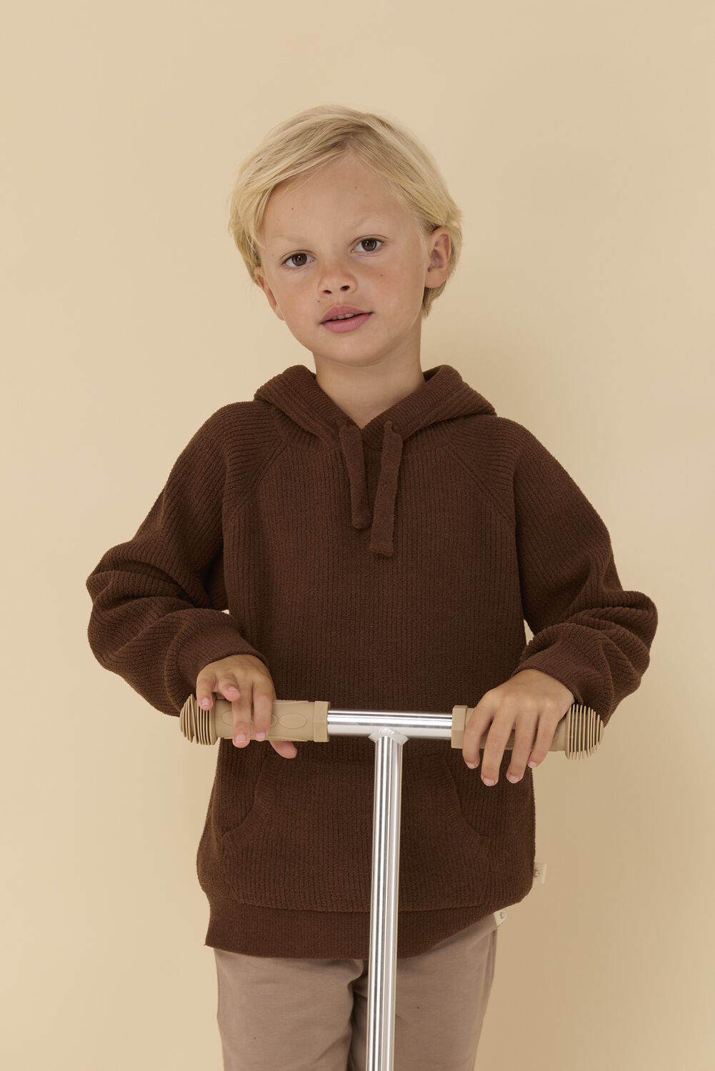 TON & TON Pull TROY en marron - large