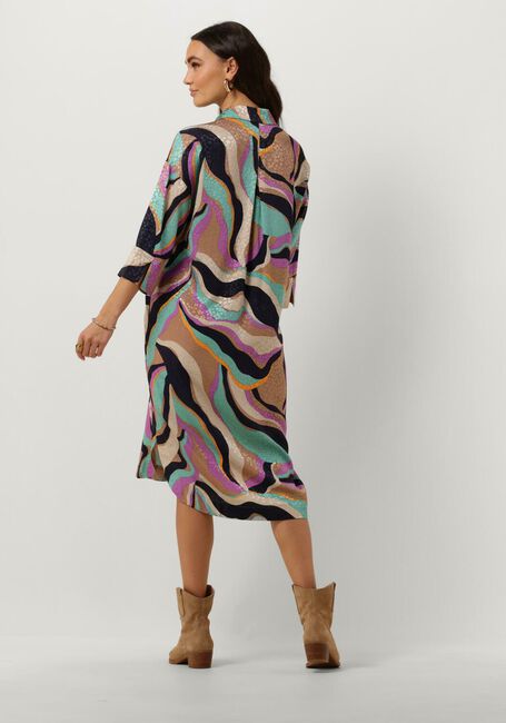 MOS MOSH Robe midi CERI ONDA DRESS en violet - large