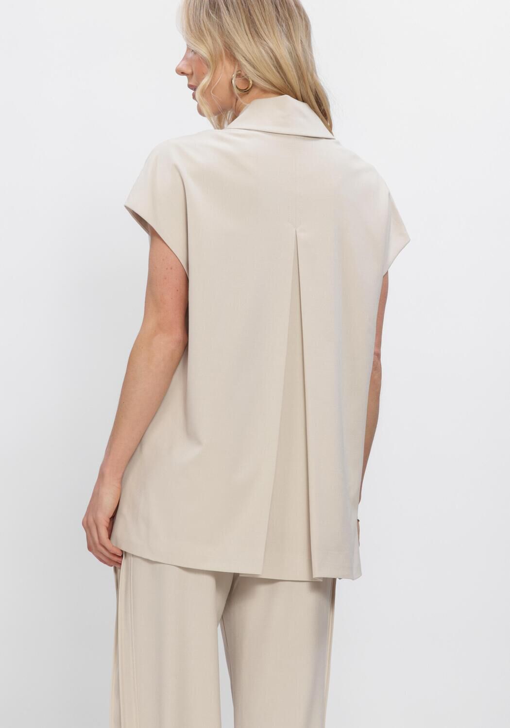 SECOND FEMALE BLANCA WAISTCOAT Pulls & Gilets &Eacute;cru - large