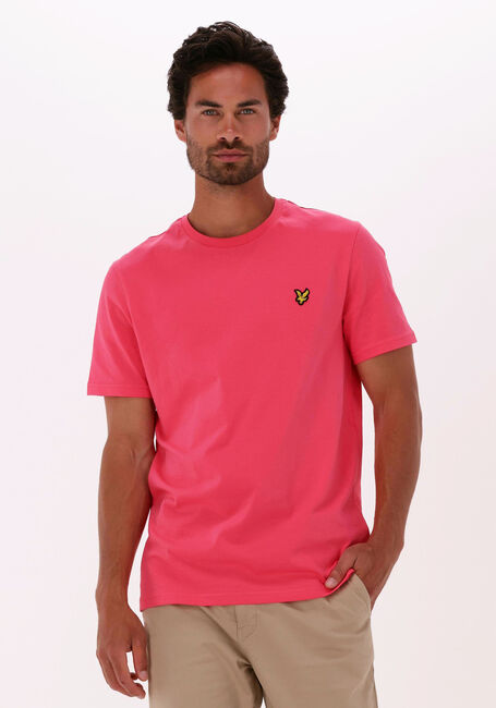 LYLE & SCOTT T-shirt PLAIN T-SHIRT en rose - large