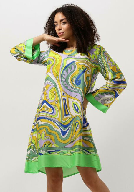 ANA ALCAZAR Mini robe SWING DRESS en vert - large