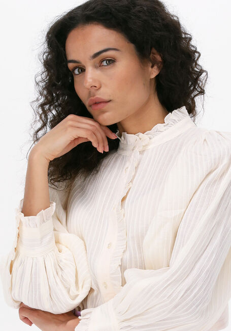 ANTIK BATIK YVONNE BLOUSE Blouses Crème - large