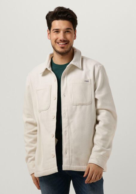 Beige STRØM Clothing  OVERSHIRT - large