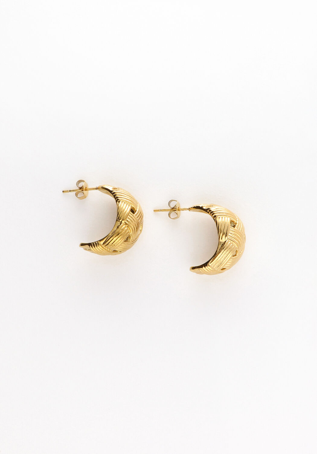 NOTRE-V Boucles d'oreilles OMSS22-004 Dor&eacute;