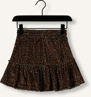 MOODSTREET Mini-jupe VELOURS LEOPARD SKIRT en camel MOODSTREET Mini-jupe VELOURS LEOPARD SKIRT en camel - medium