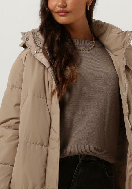 NOTRE-V Veste matelassé PUFFER COAT LONG Sable - large