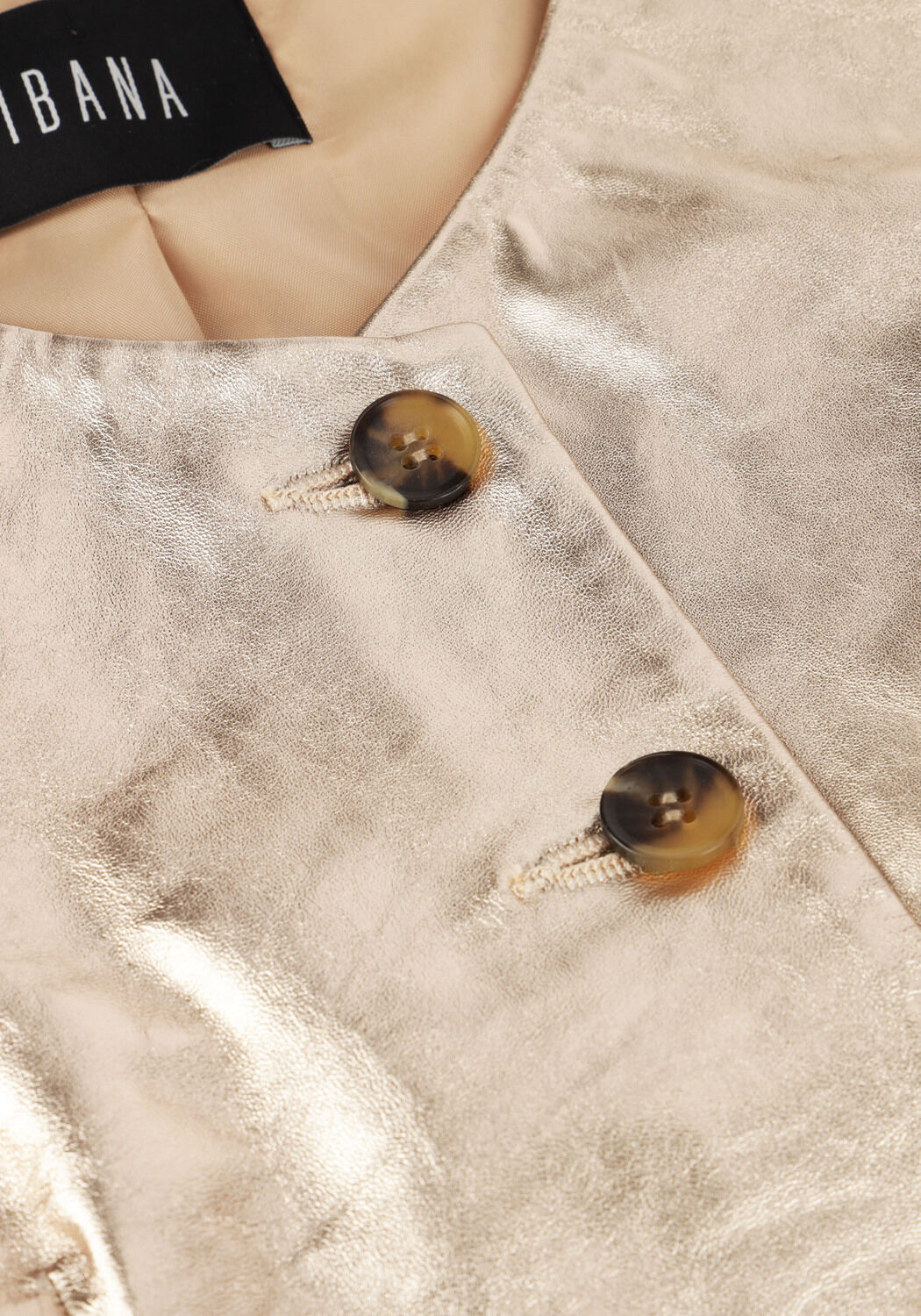 IBANA Gilet GAELLE METALLIC M&eacute;tallique - large