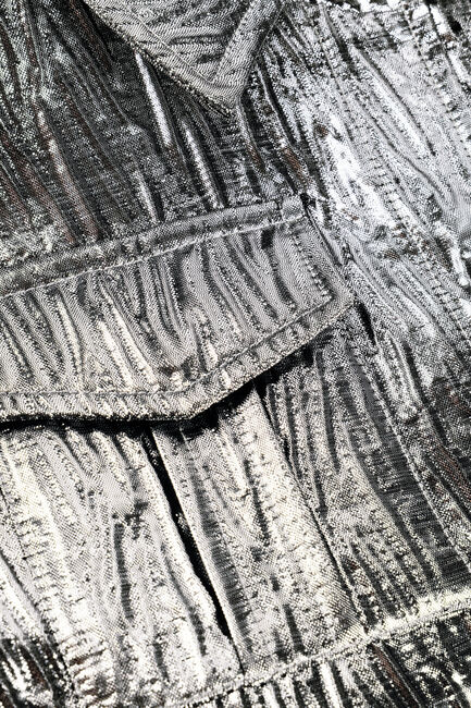 ALIX MINI Jack SILVER ARTWORK JACKET en argent - large