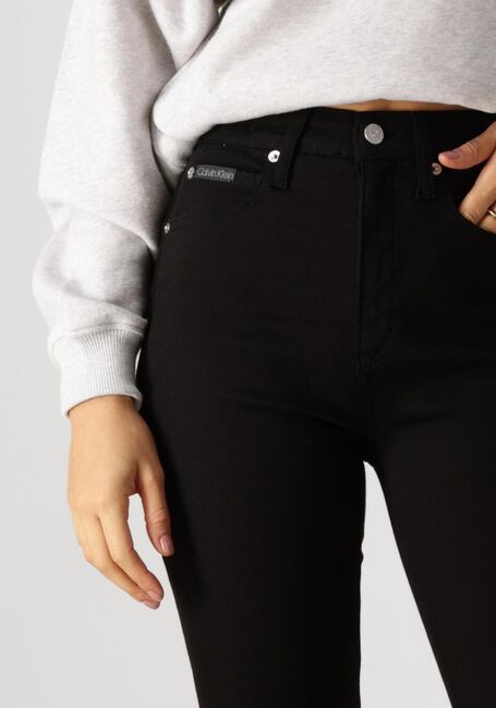 Zwarte CALVIN KLEIN Skinny jeans HIGH RISE SKINNY - large