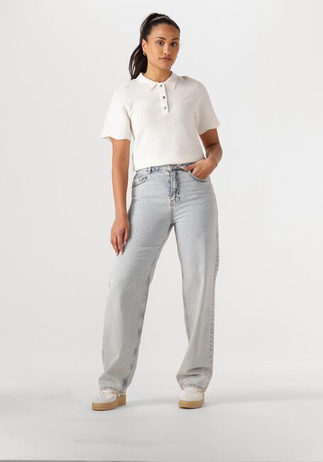 NEO NOIR Haut SOKO WAVE KNIT TEE Blanc - large