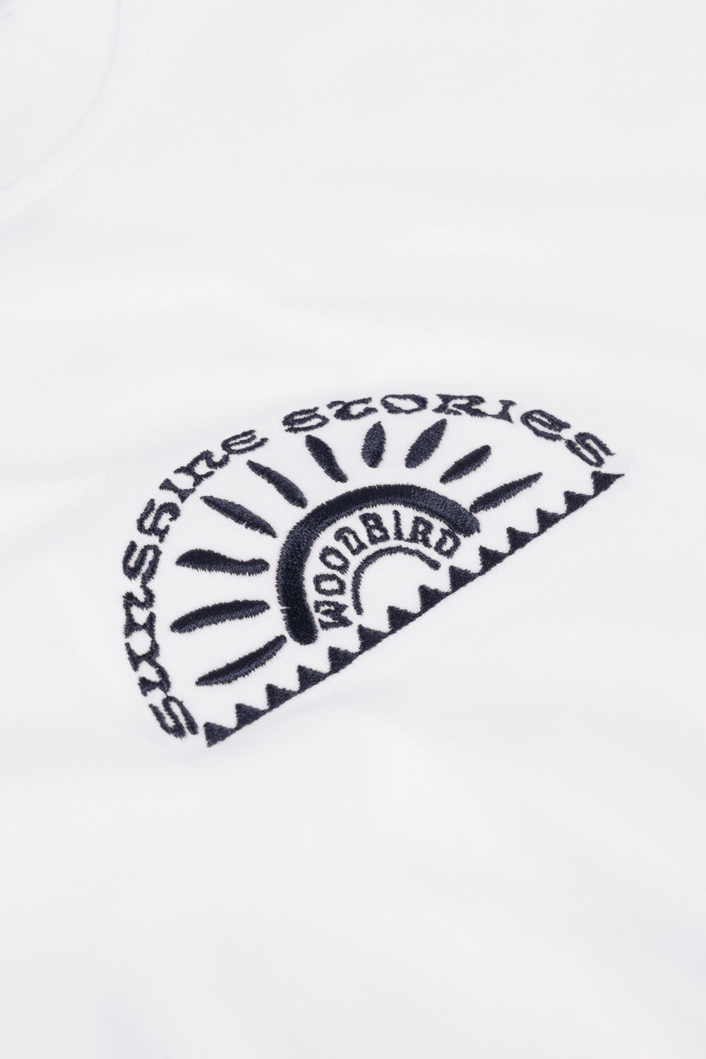 Witte WOODBIRD T-shirt RICS SUNSHINE TEE - large