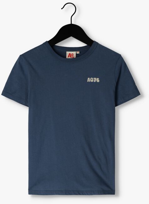 Blauwe AO76 T-shirt MAT T-SHIRT SUNSET - large