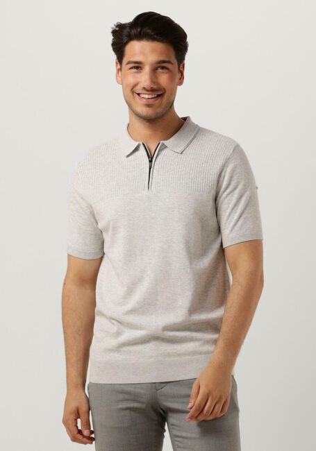 SAINT STEVE Polo GABRIEL Gris clair - large