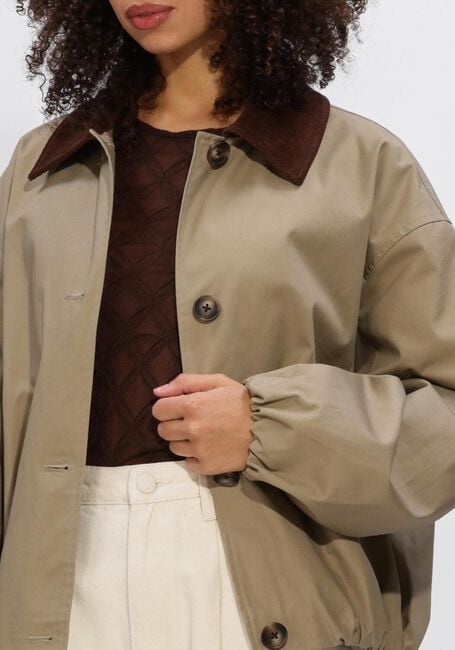 STUDIO AR CAMILLA COTTON TWILL Vestes Kaki - large