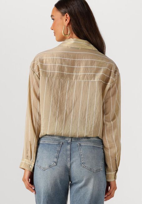 Gouden NUKUS  IRIS BLOUSE STRIPE - large