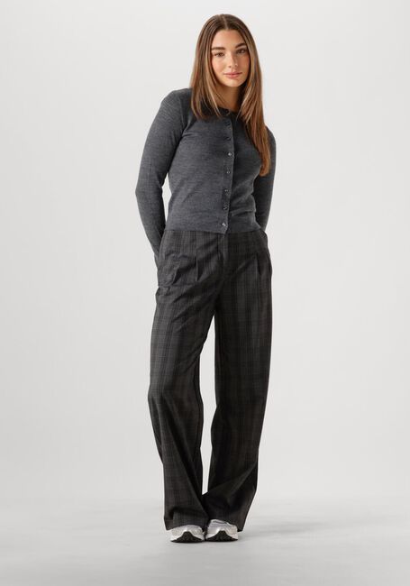 MODSTRÖM Gilet HIROKIMD SHORT CARDIGAN en gris - large