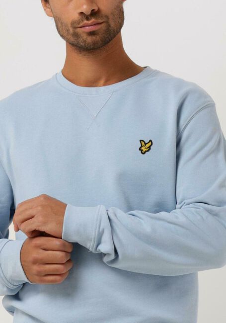 LYLE & SCOTT Pull CREW NECK SWEATSHIRT Bleu clair - large