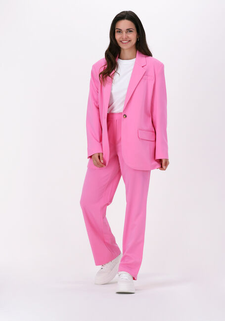 Roze MSCH COPENHAGEN Pantalon KARITTA PANTS - large