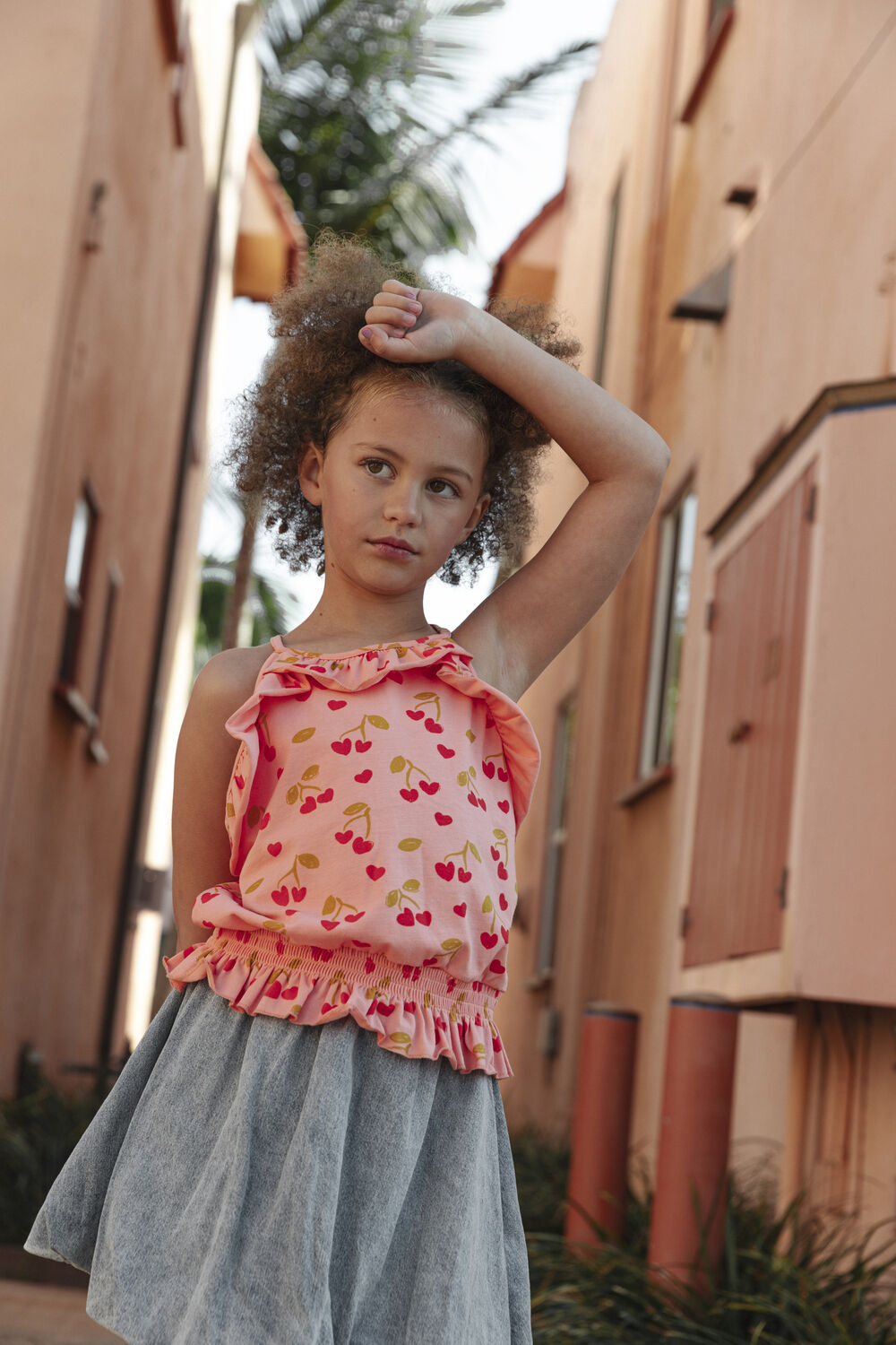 Koraal AMMEHOELA Top JUNIPER - large