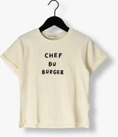 Sproet & Sprout T-shirt TERRY T-SHIRT CHEF DU BURGER en beige - medium