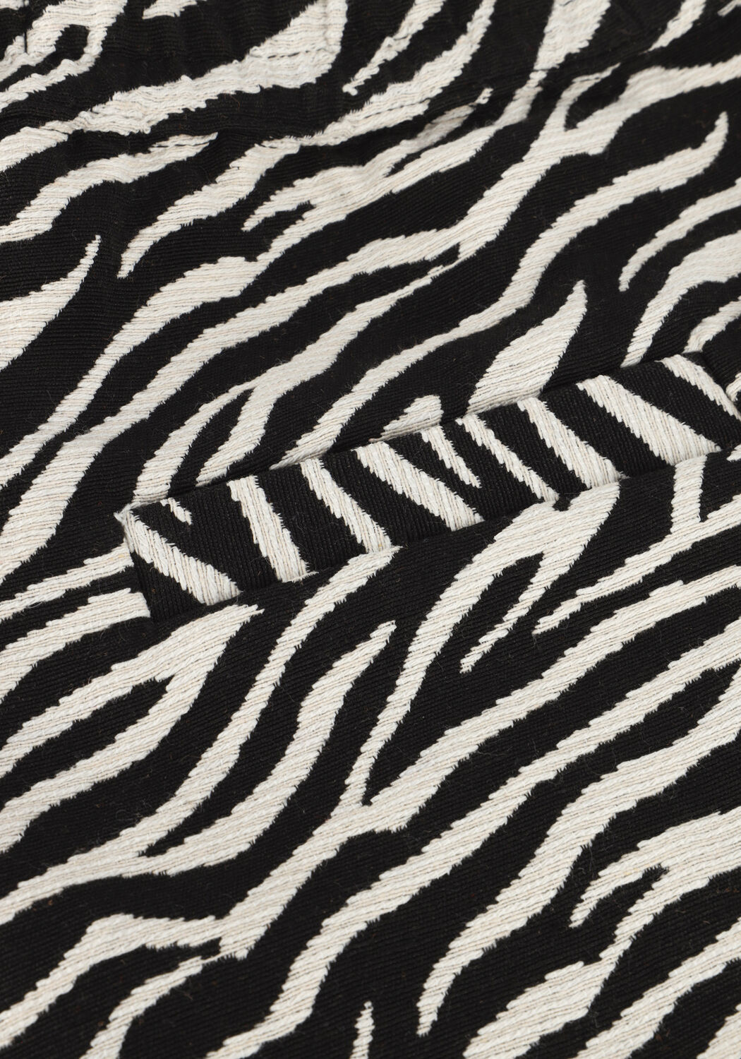 COLOURFUL REBEL FLORENCE ZEBRA JACQUARD SHORT Pantalons en gris - large