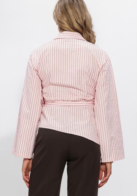 Roze NEO NOIR  TIFUNA STRIPE WRAP SHIR - large
