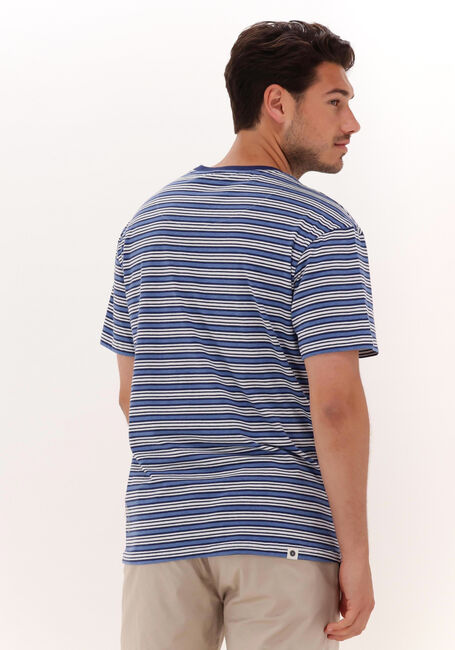 ANERKJENDT T-shirt AKKIKKI BLUE STRIPE TEE en bleu - large