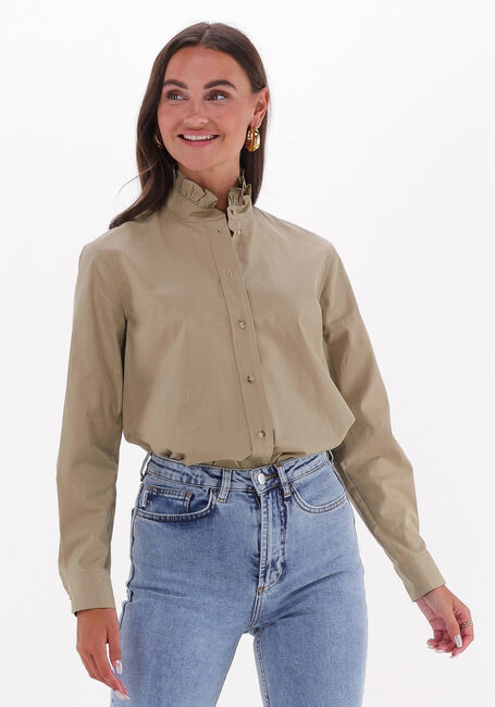 Khaki VANESSA BRUNO  SYDNEY BLOUSE - large