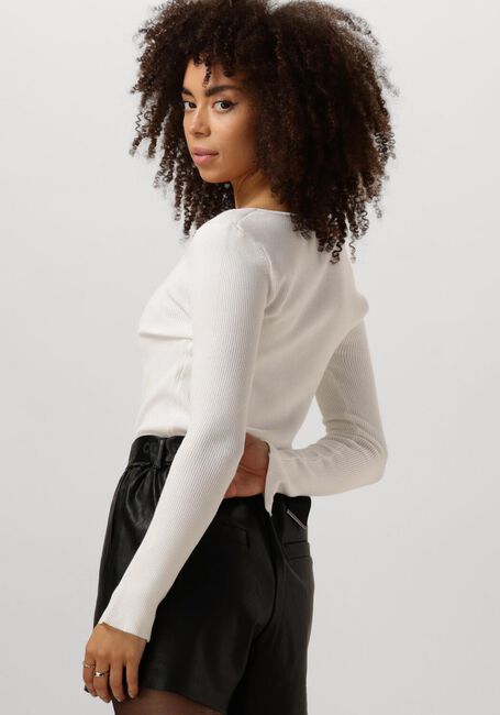 Beige YDENCE Tops & T-shirts KNITTED TOP CHIARA - large