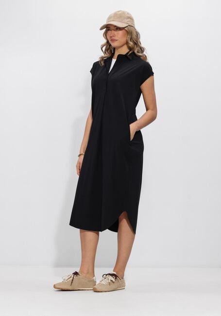 Zwarte PENN & INK Midi jurk DRESS - large