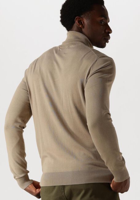 Beige SCOTCH & SODA Coltrui TURTLENECK VISCOSE SWEATER - large