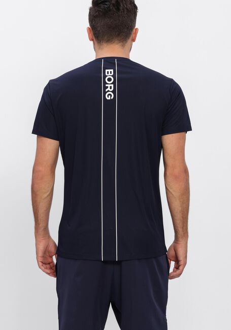 BJORN BORG T-shirt ACE LIGHT T-SHIRT Bleu fonc&eacute; - large
