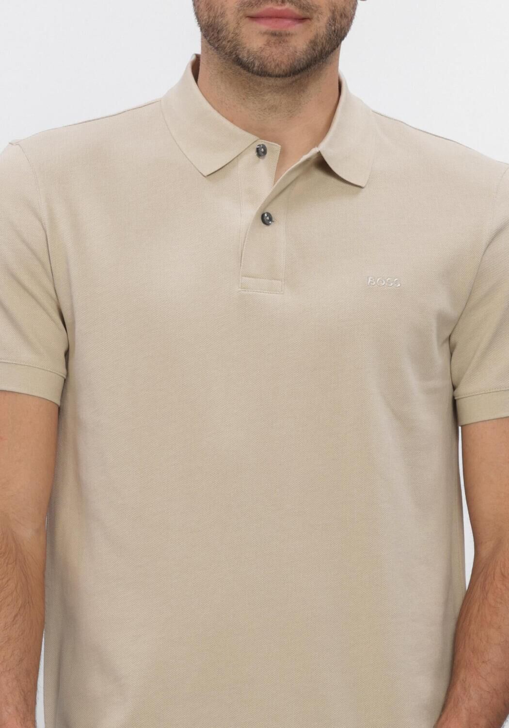 BOSS BLACK Polo PALLAS en beige - large