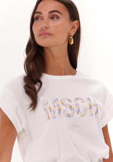 MSCH COPENHAGEN T-shirt ALVA ORGANIC MSCH STD TEE en blanc - large