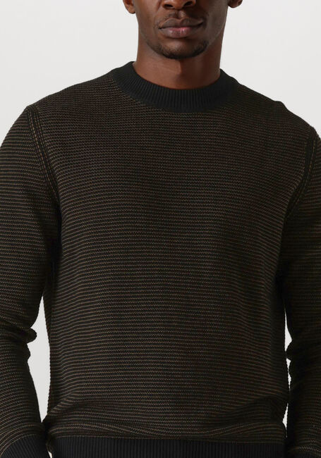 BOSS ORANGE Pull AMERCURY en noir - large