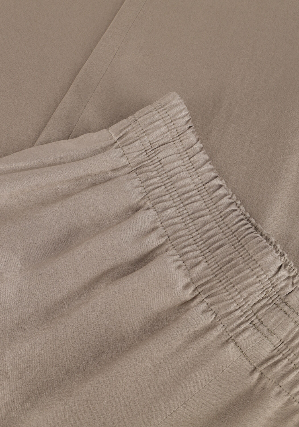 DRYKORN Pantalon large CEILING en taupe - large