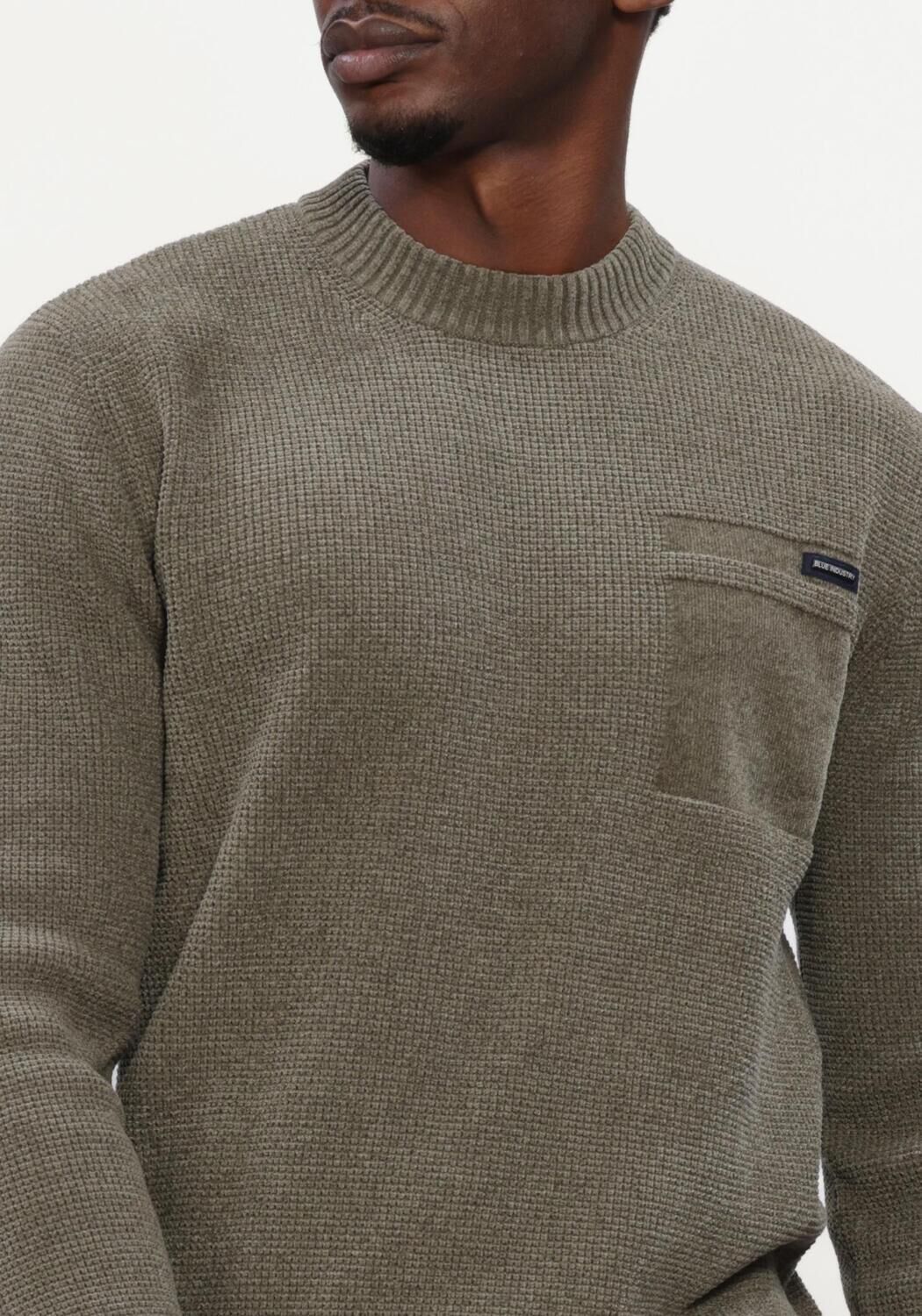 BLUE INDUSTRY Pull KNITWEAR en vert - large
