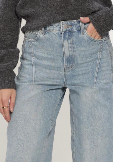 Lichtblauwe Y.A.S. Wide jeans YASSKY HW BARREL JEANS - large