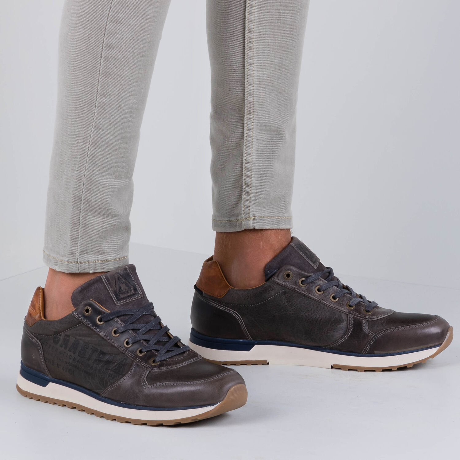 GAASTRA Baskets KEAN TMB en gris  - large