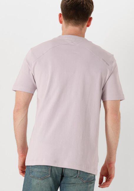 CAST IRON T-shirt SHORT SLEEVE R-NECK REGULAR FIT INTERLOCK Lilas - large