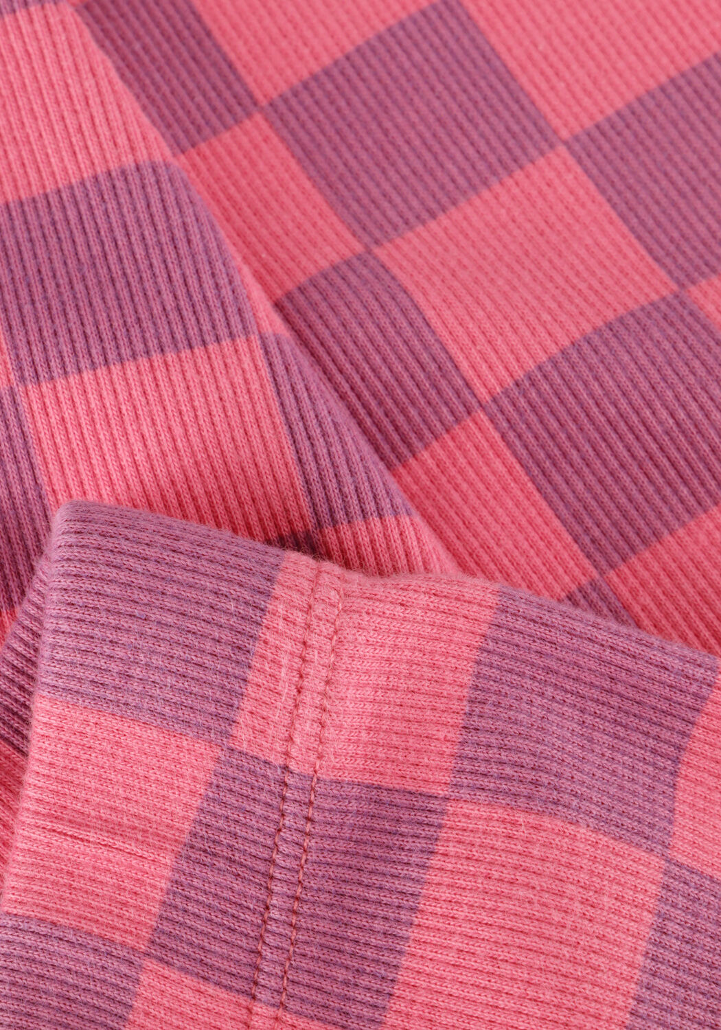 DAILY BRAT Legging CHEERY CHECKED PANTS en rose - large