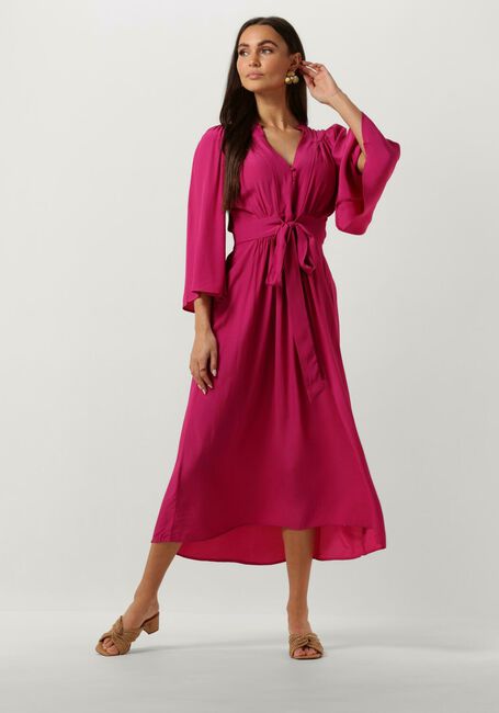 POM AMSTERDAM Robe maxi IMPERIAL FUCHSIA DRESS en rose - large