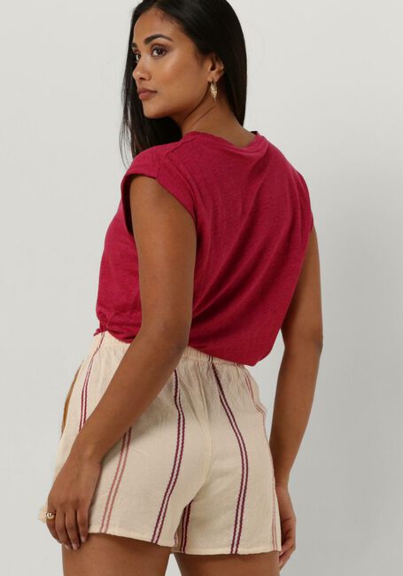 BY-BAR Haut THELMA LINEN TOP Fuchsia - large