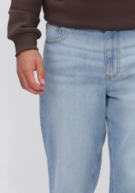 LES DEUX Straight leg jeans RYDER WASHED DENIM JEANS en bleu - large