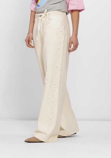 REFINED DEPARTMENT Wide jeans PAYTON Cr&egrave;me - large