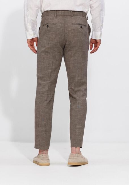 Bruine SELECTED MEN Pantalon SLHSLIM-OASIS LINEN TRS NOOS - large